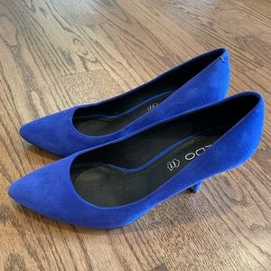 Aldo Blue heels size 9